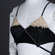1930s Kestos style bra, The Underpinnings Museum. Photography by Tigz Rice Studios