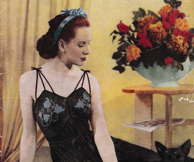 Lingerie Embroidery Designs Catalogue by Briggs Transfers - The Underpinnings Museum