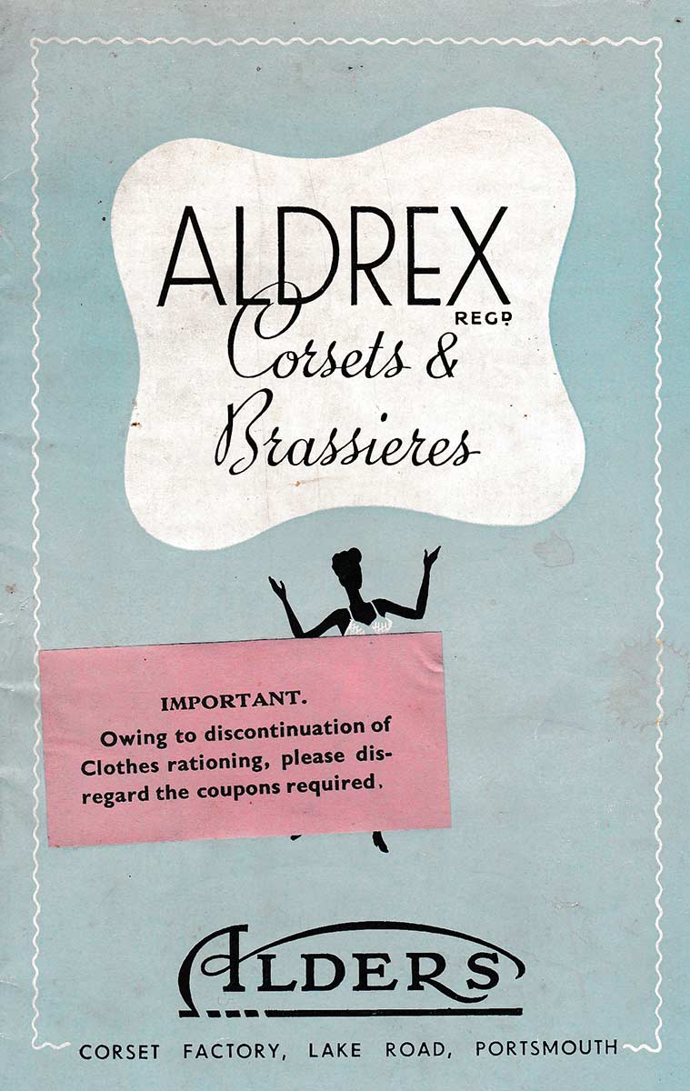 Aldrex Corsets & Brassieres Catalogue, circa 1950, The Underpinnings Museum