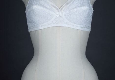 Quilted Padding & Elastic Bra By Philtrex, c. 1960s The Underpinnings Museum shot by Tigz Rice Studios 2017