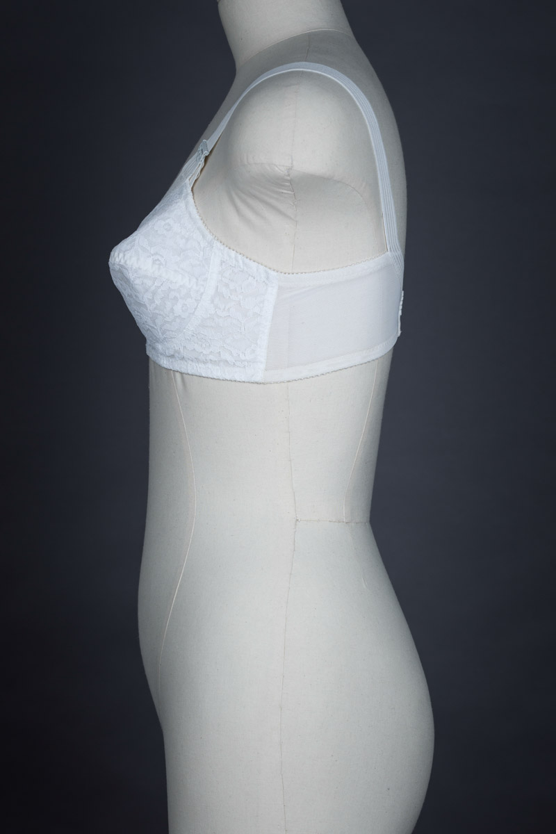 Quilted Padding & Elastic Bra By Philtrex, c. 1960s The Underpinnings Museum shot by Tigz Rice Studios 2017