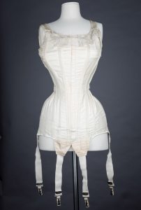 Sahlin 'Perfect Form' Combination Bust Improver & Corset, c. 1908 The Underpinnings Museum shot by Tigz Rice Studios 2017