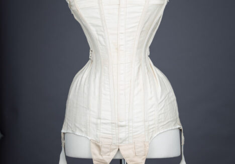 Sahlin 'Perfect Form' Combination Bust Improver & Corset, c. 1908 The Underpinnings Museum shot by Tigz Rice Studios 2017