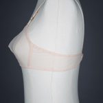 Darted nylon tulle bra, c. 1940s The Underpinnings Museum shot by Tigz Rice Studios 2017