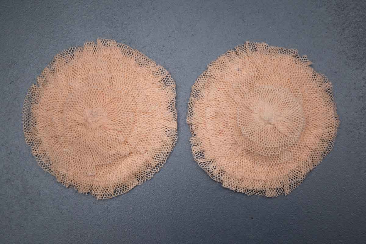 Tulle And Satin Breast Pads