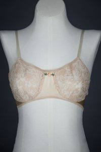 Silk & Lace Bra By Warner's Egyptian, c. 1920s, USA. The Underpinnings Museum. Photo by Tigz Rice