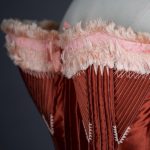 Silk maternity corset by La Huri, c. 1885, Spain. From The Underpinnings Museum collection Photography by Tigz Rice