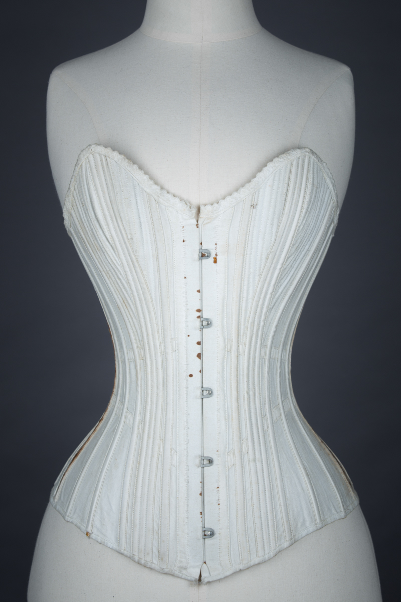 1875-1899 ca. Side Lacing Maternity Corset, Possibly England Or Germany.  #VictorianEra #History #Corset - Suzi Love