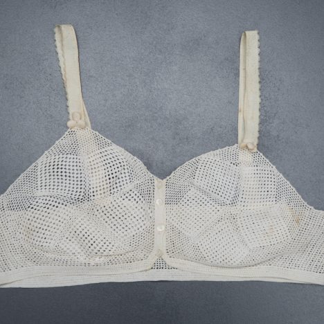 Crochet Star Bra, c. 1930s, Spain. The Underpinnings Museum. Photo by Tigz Rice