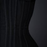 Black Moon corset by Grace Horne. The Underpinnings Museum. Photography Tigz Rice