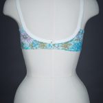 Floral Printed Powernet Bra By St. Michael, c. 1960s, UK. The Underpinnings Museum. Photography by Tigz Rice