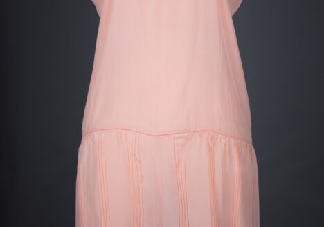 Silk Crepe Drawn Thread Work Step In, c. 1930s, Great Britain. The Underpinnings Museum. Photography by Tigz Rice