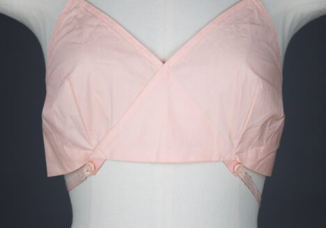 'High Line' CC41 Cotton Bra By Kestos, c. 1941, Great Britain. The Underpinnings Museum. Photography by Tigz Rice