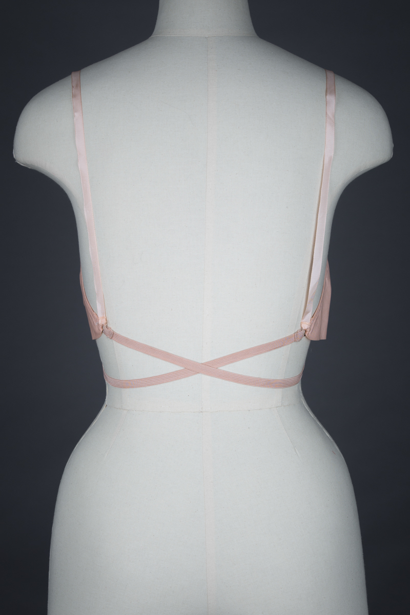 'High Line' CC41 Cotton Bra By Kestos, c. 1941, Great Britain. The Underpinnings Museum. Photography by Tigz Rice