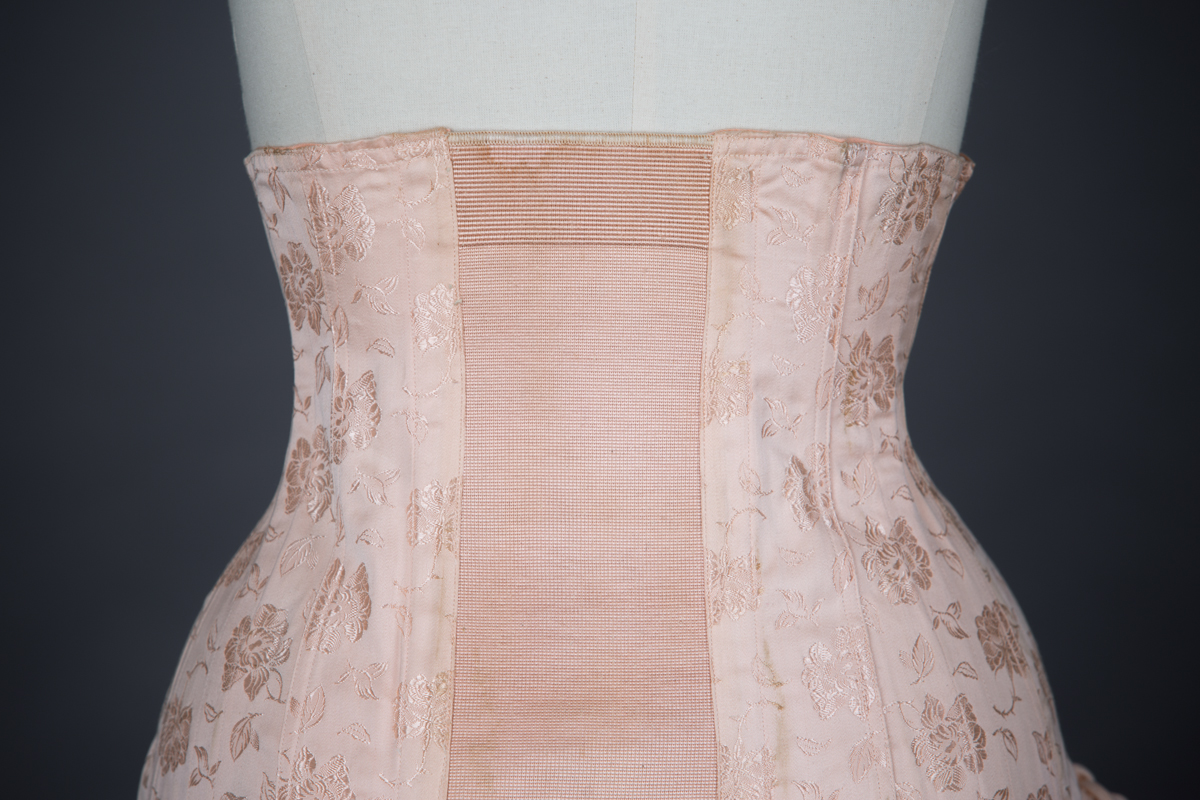 Diamond Brocade Coutil Tight Lacing Corset - By Sidney Eileen