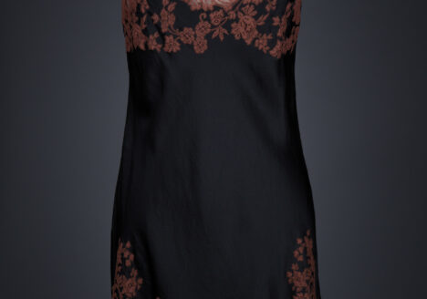 'Julia' Silk Satin & Lace Appliqué Slip by Carine Gilson, 2014, Belgium. The Underpinnings Museum. Photography by Tigz Rice.
