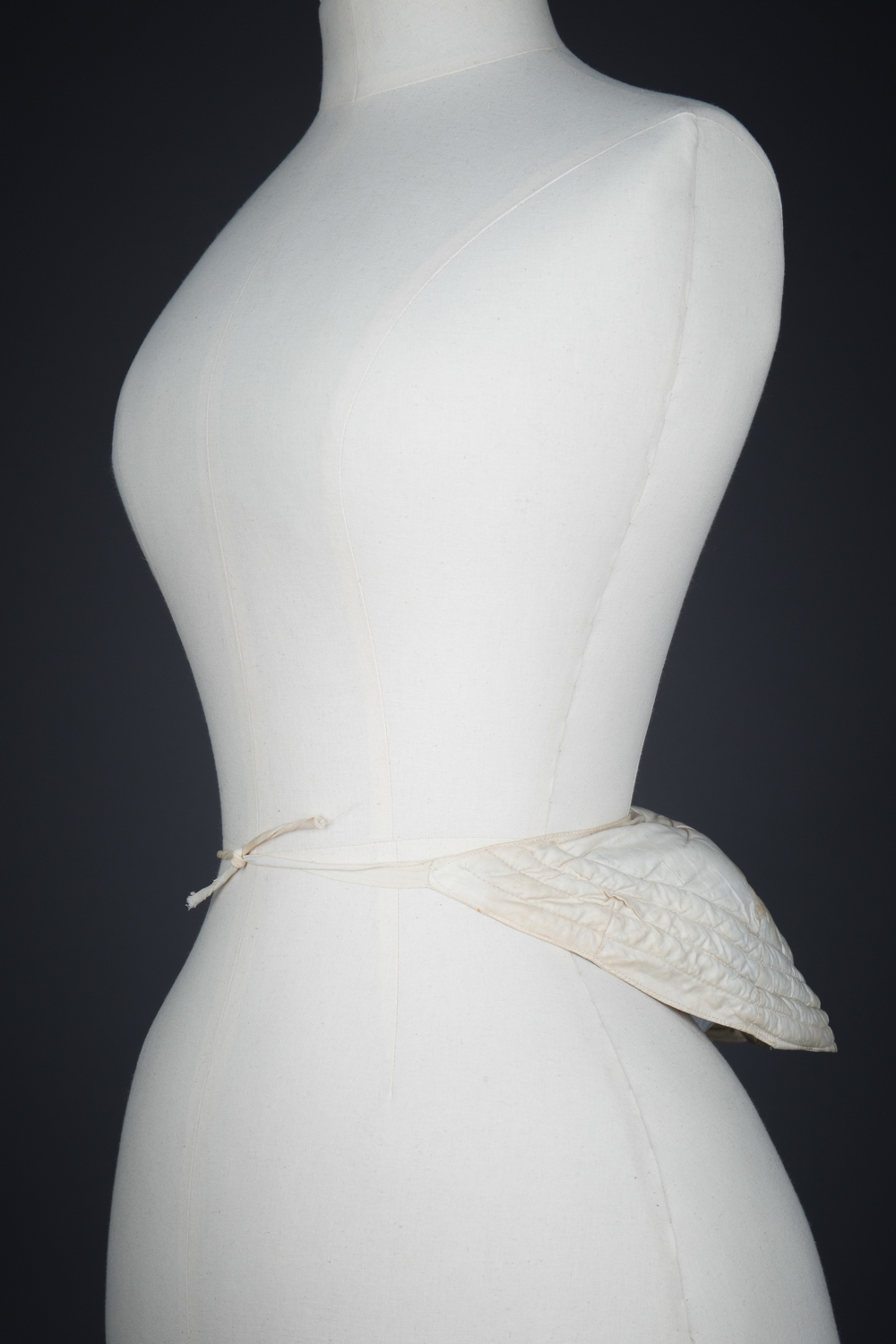 'The Scott' Ventilated Hip Pad & Bustle by Charles H. Scott, c. 1905, USA. The Underpinnings Museum. Photography by Tigz Rice.