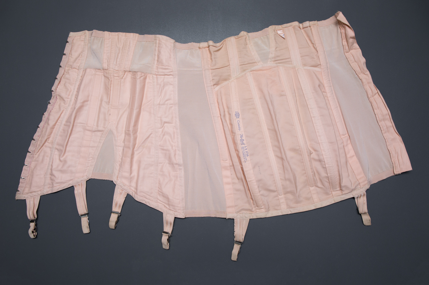 'Nu-Back' Girdle By Liberty, c. 1950s, Great Britain. The Underpinnings Museum. Photography by Tigz Rice.