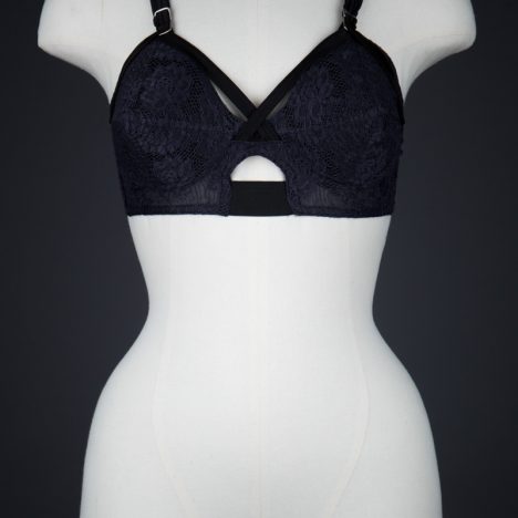 Reproduction ‘Floating Action’ Spiral Stitch Bra By Exquisite Form, by Yanwen Chen. The Underpinnings Museum. Photography by Tigz Rice.