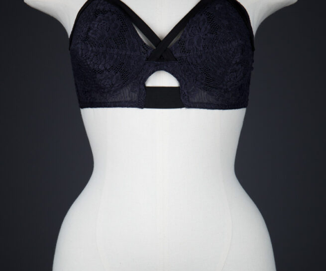 Reproduction ‘Floating Action’ Spiral Stitch Bra By Exquisite Form, by Yanwen Chen. The Underpinnings Museum. Photography by Tigz Rice.