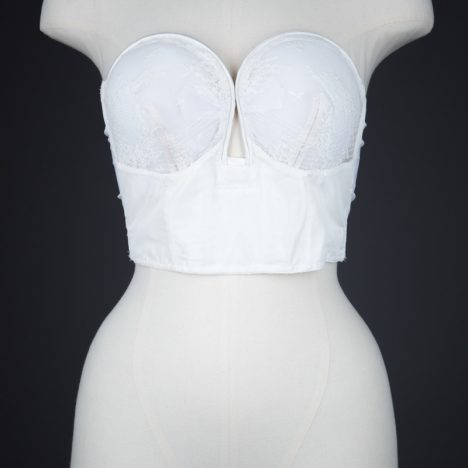 Reproduction Overwire ‘Bow’ Longline Bra By Bali, by Xiangte Chen. The Underpinnings Museum. Photography by Tigz Rice.