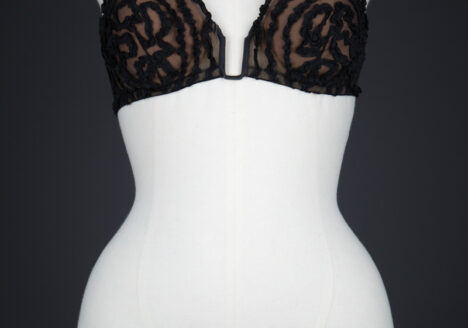 'Rubans' Silk Ribbonwork Bra by Jean Paul Gaultier for La Perla, Spring/Summer 2013, Italy. The Underpinnings Museum. Photography by Tigz Rice.