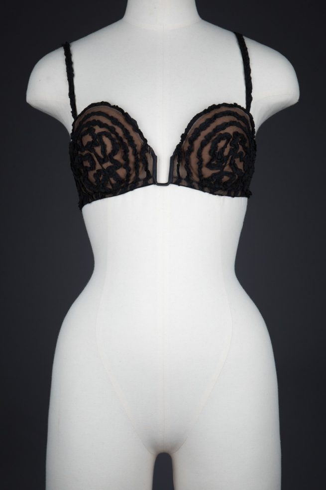 'Rubans' Silk Ribbonwork Bra by Jean Paul Gaultier for La Perla, Spring/Summer 2013, Italy. The Underpinnings Museum. Photography by Tigz Rice.