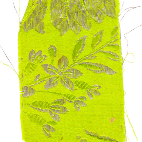 Lamé Brocade Fabric Samples, c. 1920s, France. The Underpinnings Museum.