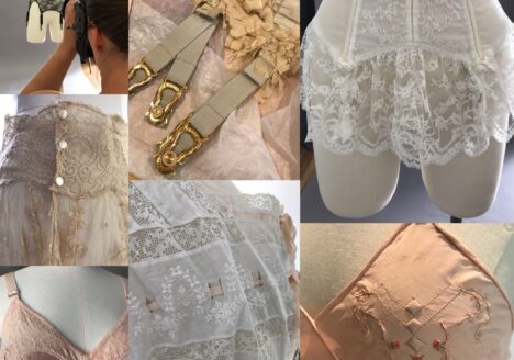 Behind the scenes at day 2 of the Underpinnings Museum photoshoot in July 2018