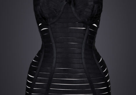 'Angela' Adjustable Garter Dress By Bordelle, c. 2010, UK. The Underpinnings Museum. Photography by Tigz Rice.