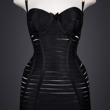 'Angela' Adjustable Garter Dress By Bordelle, c. 2010, UK. The Underpinnings Museum. Photography by Tigz Rice.