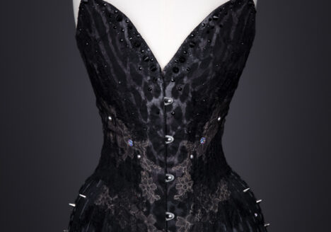 Moth Overbust Corset By Sparklewren, 2013, United Kingdom. The Underpinnings Museum. Photography by Tigz Rice.
