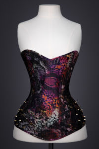 Python Overbust Corset By Sparklewren, c. 2014, United Kingdom. The Underpinnings Museum. Photography by Tigz Rice.
