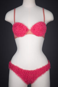 'Frou Frou' Tulle Ruffle Bra & Briefs By Jean Paul Gaultier For La Perla, c. 2011, Italy. The Underpinnings Museum. Photography by Tigz Rice.