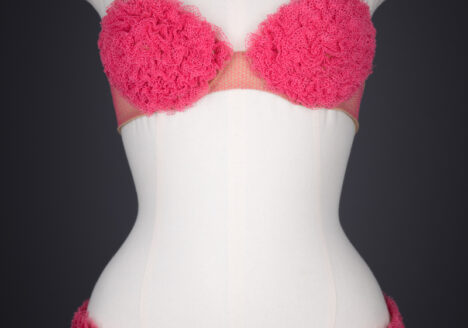 'Frou Frou' Tulle Ruffle Bra & Briefs By Jean Paul Gaultier For La Perla, c. 2011, Italy. The Underpinnings Museum. Photography by Tigz Rice.