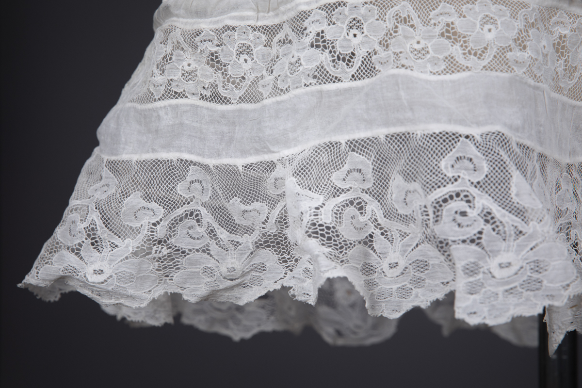 'Robe De Style' Cotton & Lace Hoop Skirt, c. 1920s. Russia. The Underpinnings Museum. Photography by Tigz Rice.