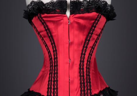 Satin & Lace Overbust Corset By Agent Provocateur, c. 1990s, United Kingdom. The Underpinnings Museum. Photography by Tigz Rice.