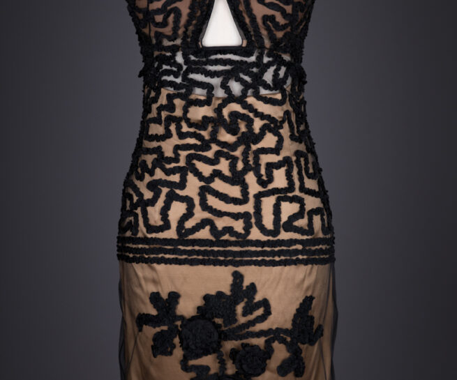 'Rubans' Ribbonwork & Tulle Slip By Jean Paul Gaultier For La Perla, c. 2012, Italy. The Underpinnings Museum. Photography by Tigz Rice.