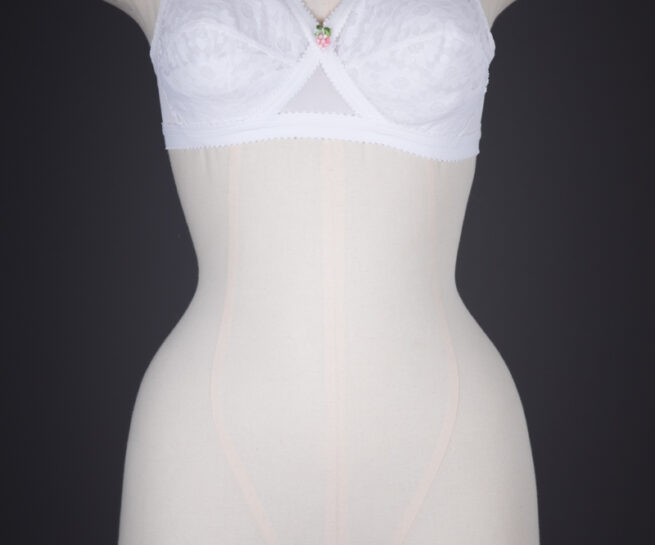 'Cross Your Heart' Lace Bra By Playtex, 1978, United Kingdom. The Underpinnings Museum. Photography by Tigz Rice.