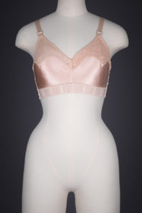 Silk & Lace 'A'Lure Alphabet' Bra By Warner, c. 1930s, USA. The Underpinnings Museum. Photography by Tigz Rice.