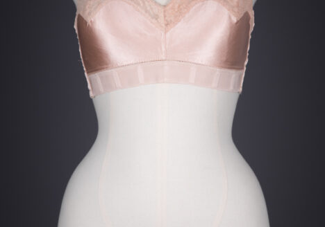 Silk & Lace 'A'Lure Alphabet' Bra By Warner, c. 1930s, USA. The Underpinnings Museum. Photography by Tigz Rice.