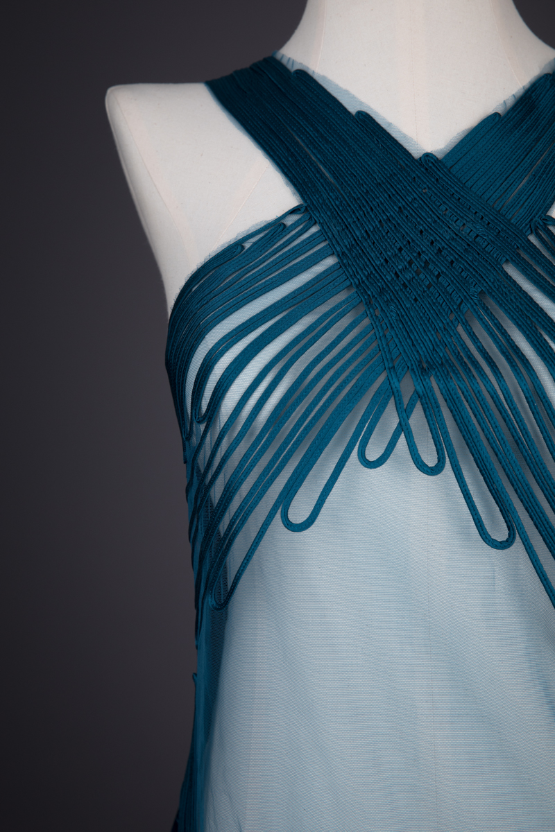'Feuillage' Silk Soutache Slip By Jean Paul Gaultier For La Perla, c. 2011, Italy. The Underpinnings Museum. Photography by Tigz Rice.