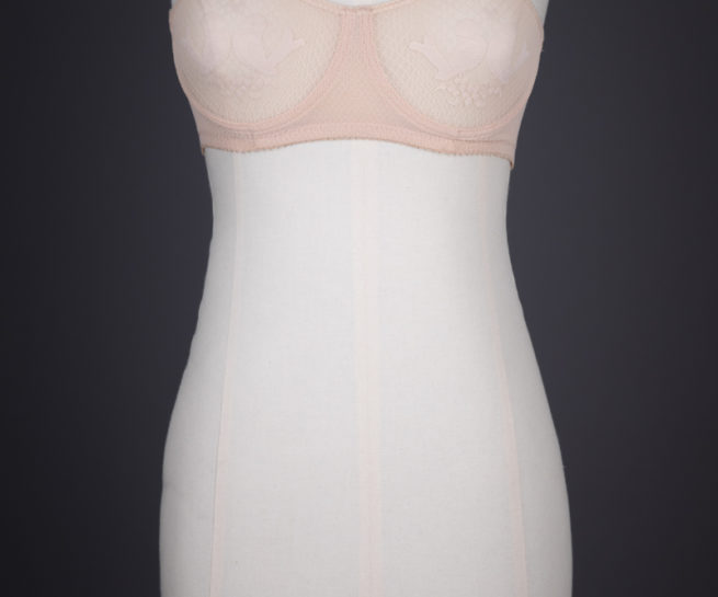 Lovebird Knitted Strapless Bra By Timpa, c. 1970s, Holland. The Underpinnings Museum. Photography by Tigz Rice.