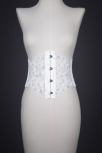 'Janus' Sheer Organza Ribbon Corset By Evgenia, 2016, USA. The Underpinnings Museum. Photography by Tigz Rice.