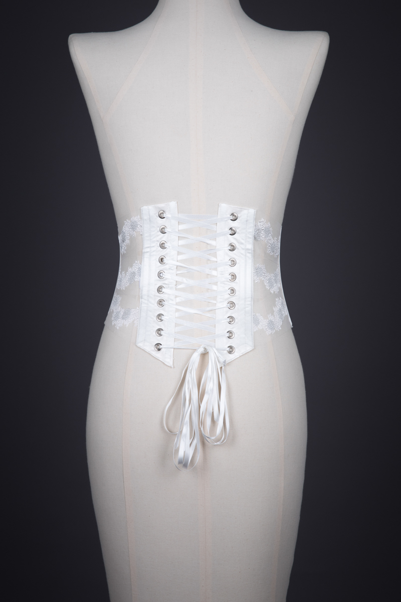 'Janus' Sheer Organza Ribbon Corset By Evgenia, 2016, USA. The Underpinnings Museum. Photography by Tigz Rice.