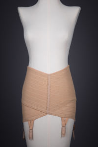 'Little X' Nylon & Lycra Girdle By Silhouette, c. 1960s, Great Britain. The Underpinnings Museum. Photography by Tigz Rice.