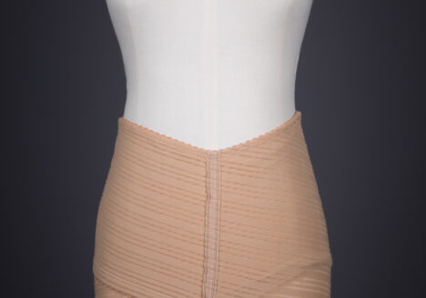 'Little X' Nylon & Lycra Girdle By Silhouette, c. 1960s, Great Britain. The Underpinnings Museum. Photography by Tigz Rice.