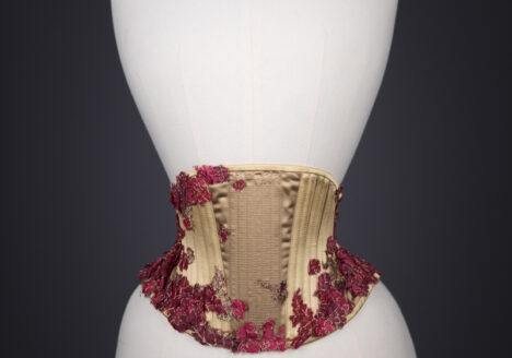 Rubies In Gold Cincher By Sparklewren, c. 2015, United Kingdom. The Underpinnings Museum. Photograpy by Tigz Rice