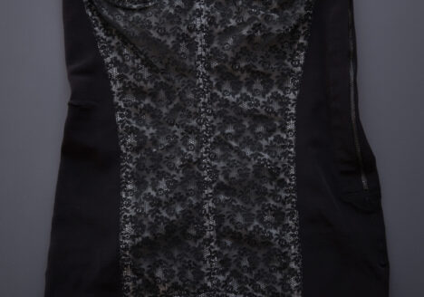 Lace & Stretch Mesh Corselette By Christian Dior, c. 1955, France. The Underpinnings Museum. Photography by Tigz Rice