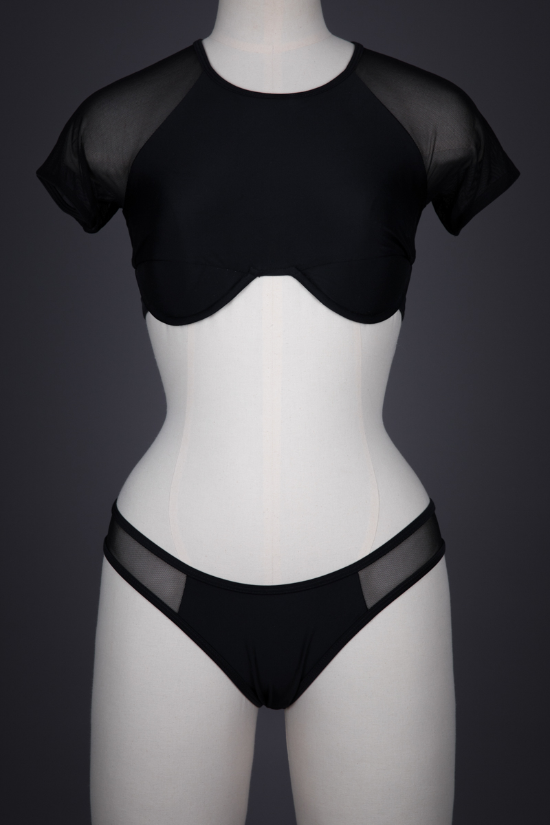 'Uniform' Underwire Bra Top & Briefs By Chromat, c. 2010s, USA. The Underpinnings Museum. Photography by Tigz Rice.